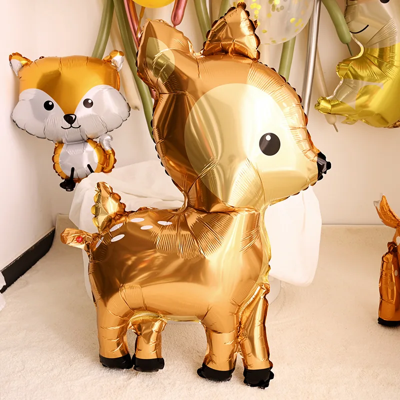 Jungle Safari Theme Deer Foil  - مراجعة Baby Nursery Jungle Theme وسعره