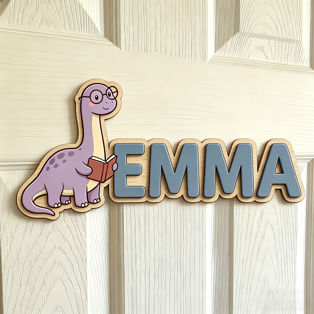 Whimsical Nerdy Dinosaur Custo - مراجعة Baby Nursery Toy وسعره
