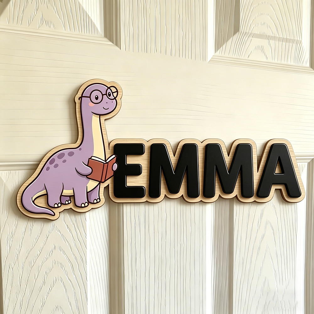 Whimsical Nerdy Dinosaur Custo - مراجعة Baby Nursery Toy وسعره