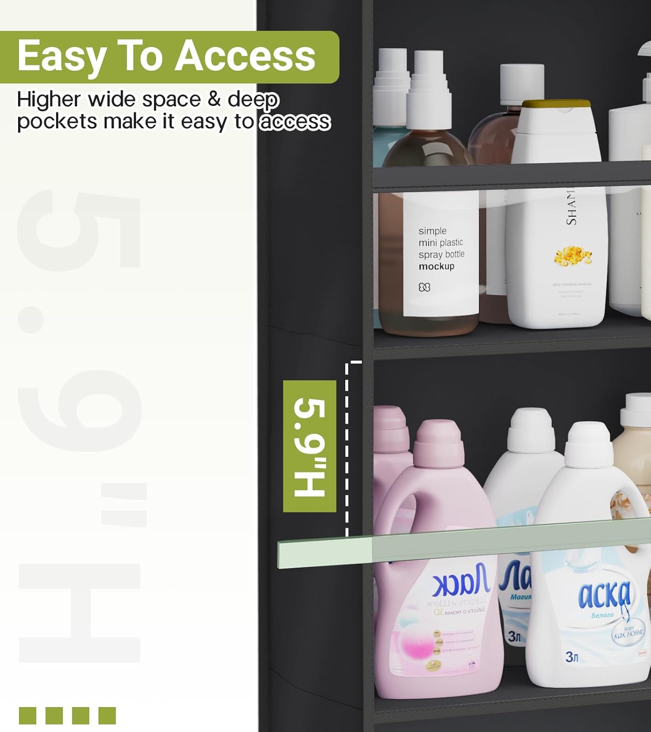 2 Pack Over the Door Organizer - مراجعة Closet Organizer Baby وسعره