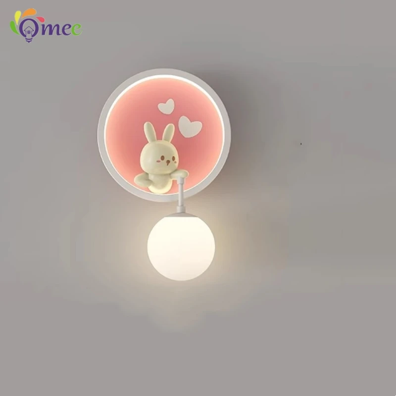 Cute Girl Wall Lamps LED Pink  - مراجعة Baby Nursery Yellow Walls وسعره