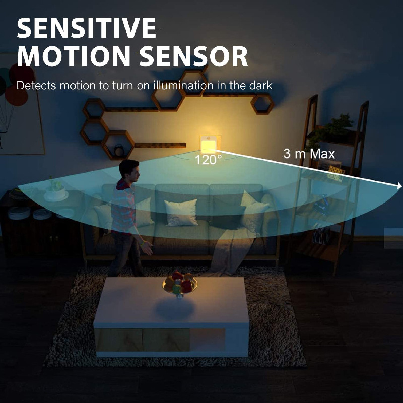 Motion Sensor LED Night Lights - مراجعة Baby Nursery Night Light وسعره