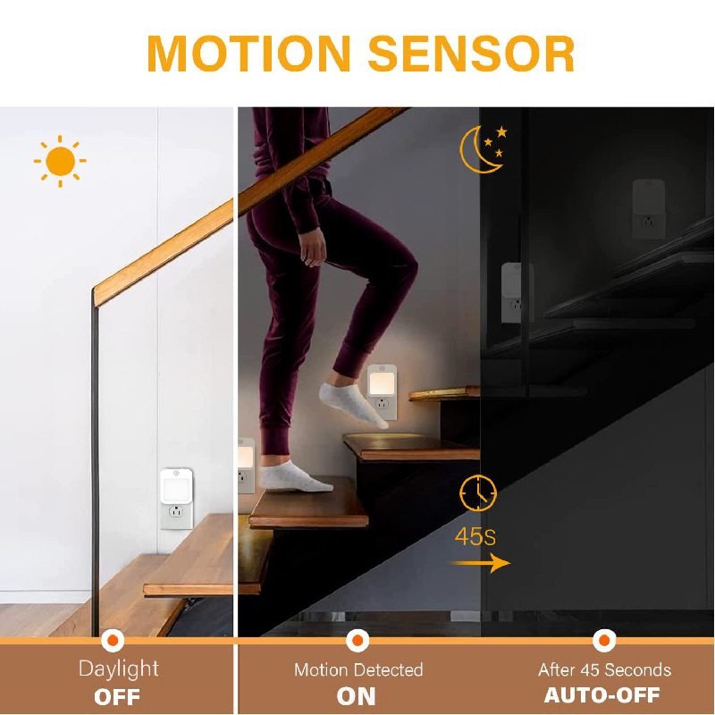 Motion Sensor LED Night Lights - مراجعة Baby Nursery Night Light وسعره