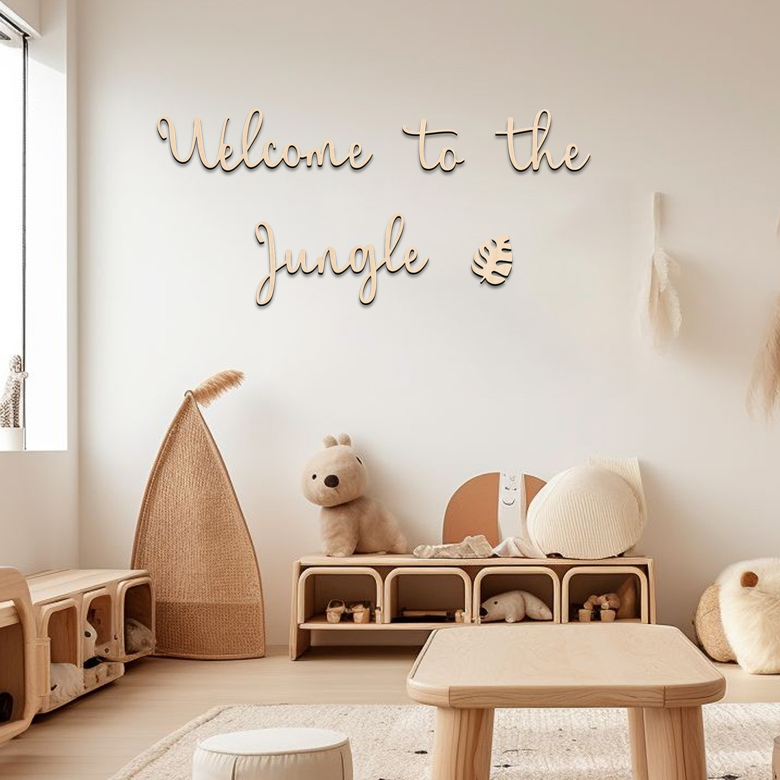 Welcome to the Jungle Wooden S - مراجعة Baby Nursery Home وسعره