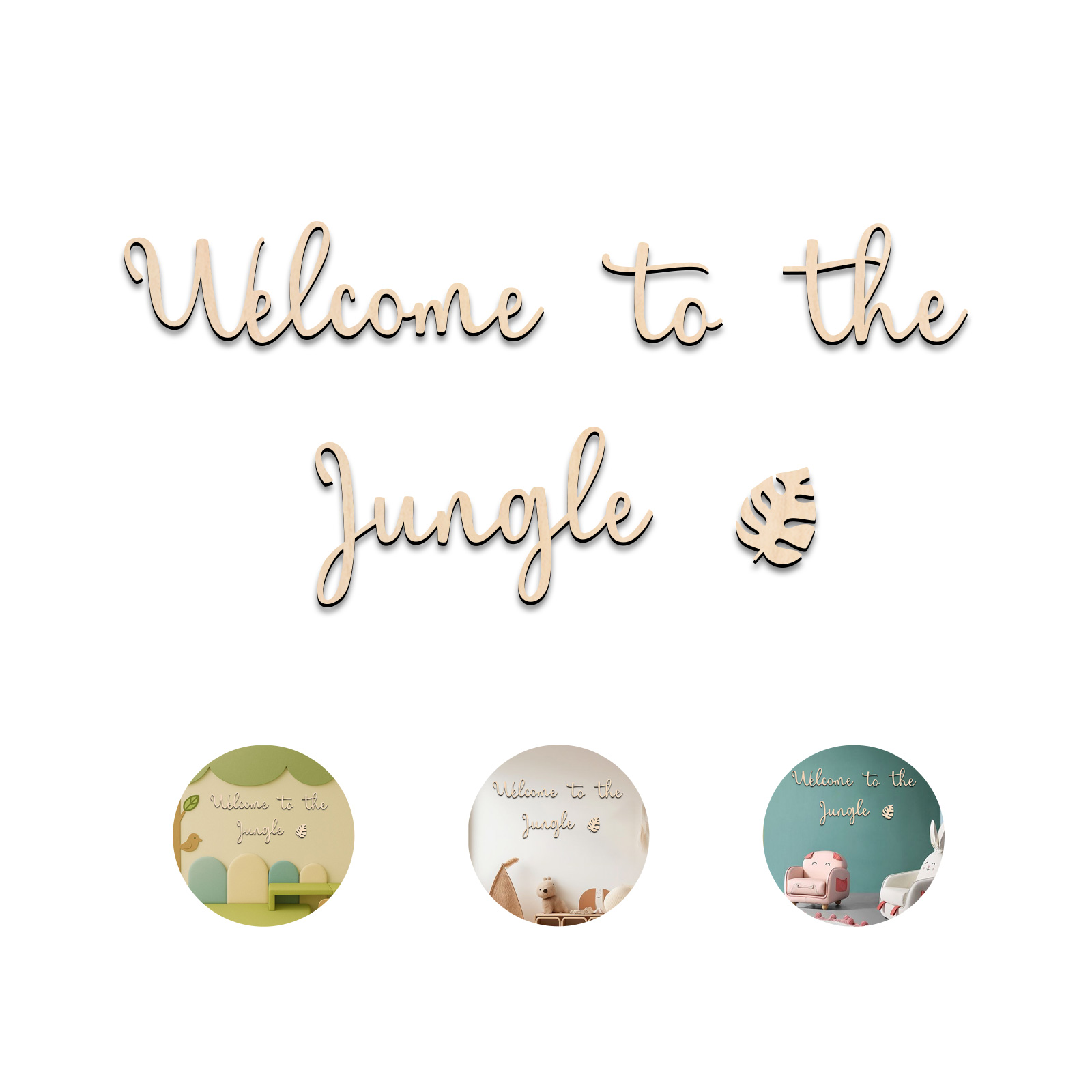 Welcome to the Jungle Wooden S - مراجعة Baby Nursery Home وسعره
