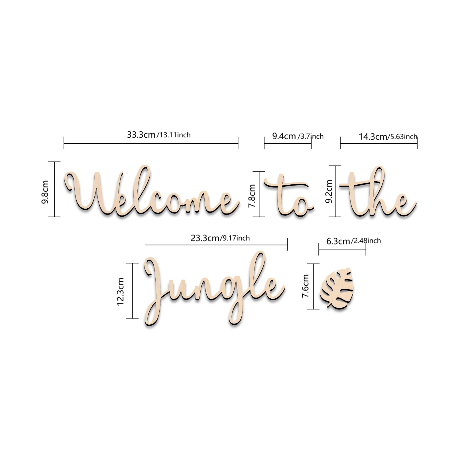 Welcome to the Jungle Wooden S - مراجعة Baby Nursery Home وسعره