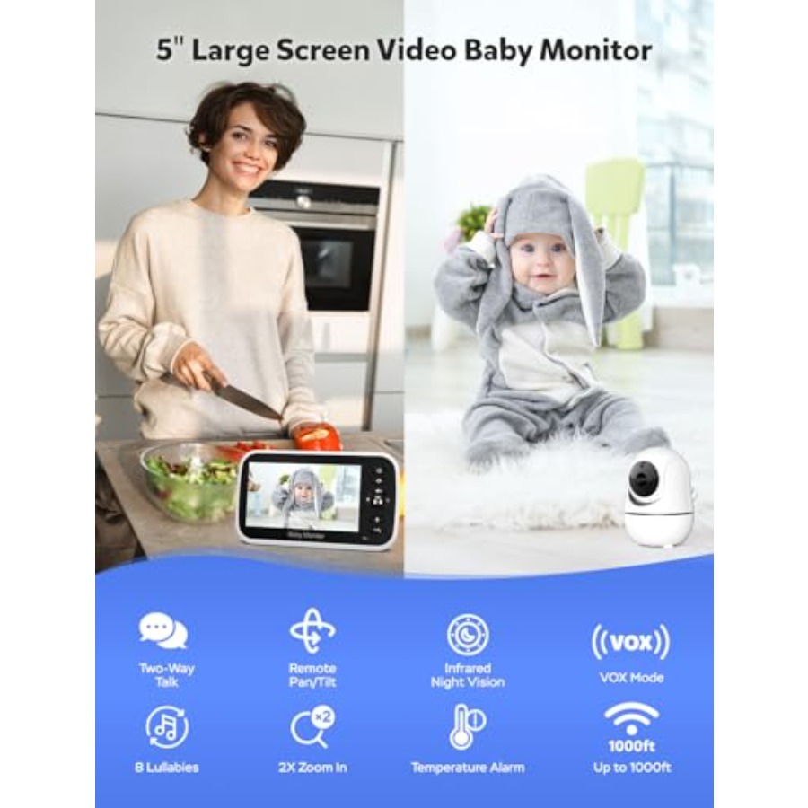 Baby monitor for nursery use,  - مراجعة Baby Nursery Hours وسعره