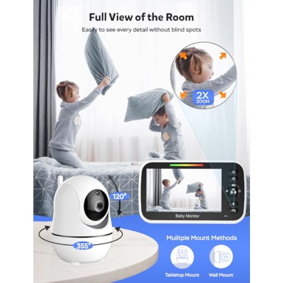 Baby monitor for nursery use,  - مراجعة Baby Nursery Hours وسعره