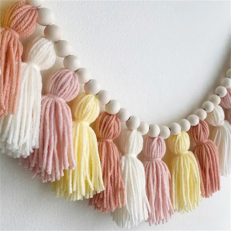 Yellow Boho Tassel Garlands Wa - مراجعة Baby Nursery Yellow Walls وسعره