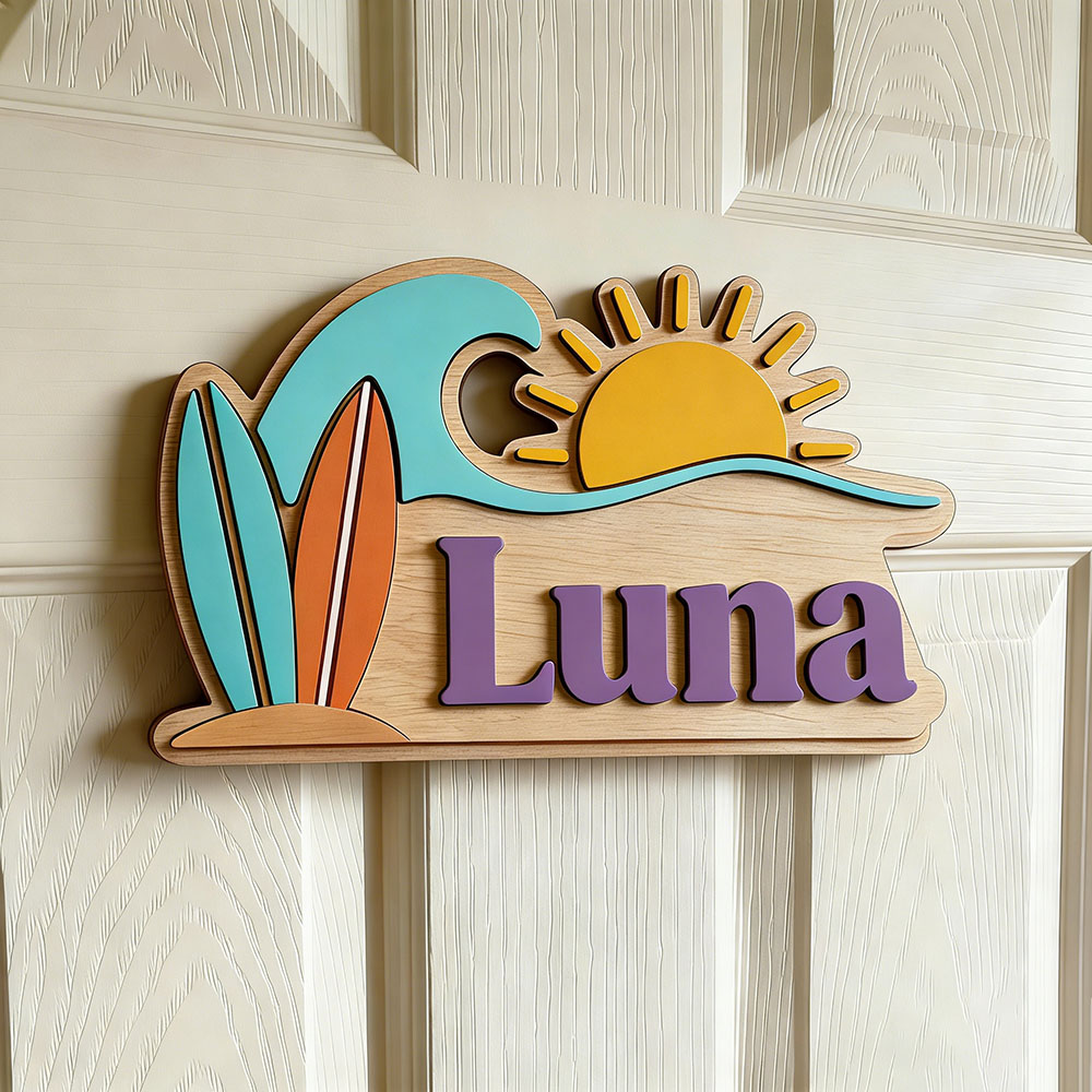 Custom Beach Wave Surfboard Su - مراجعة Baby Nursery Kids وسعره
