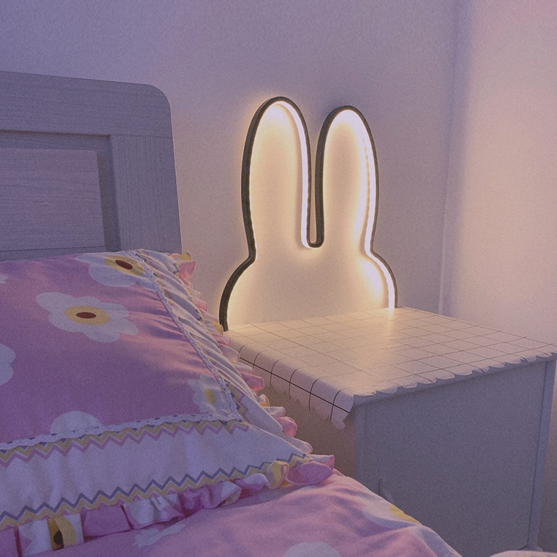 Cute Led Rabbit Wall Lights US - مراجعة Baby Nursery Night Light وسعره