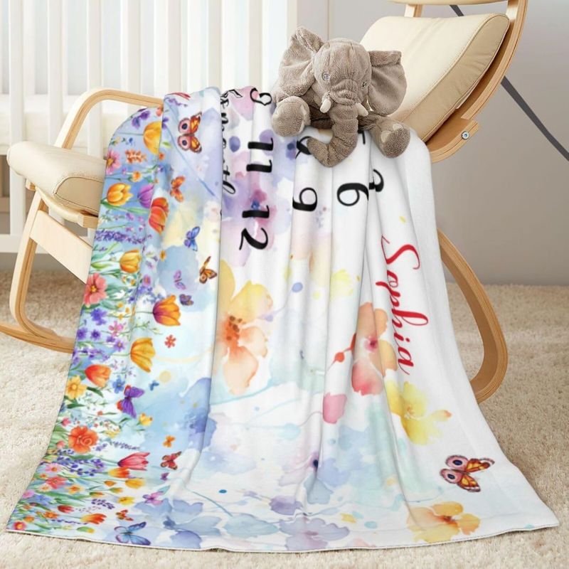 VIKAMA Wildflower Butterfly Ba - مراجعة Baby Nursery Mat وسعره