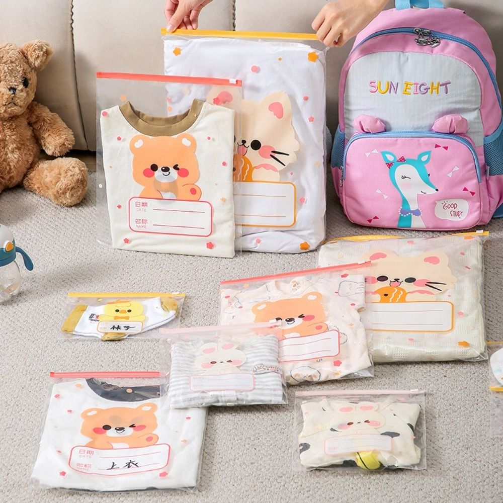 10PCS Multi-size Storage Bag P - مراجعة Closet Organizer Baby وسعره