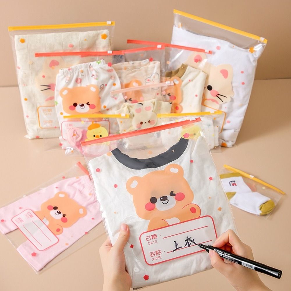 10PCS Multi-size Storage Bag P - مراجعة Closet Organizer Baby وسعره