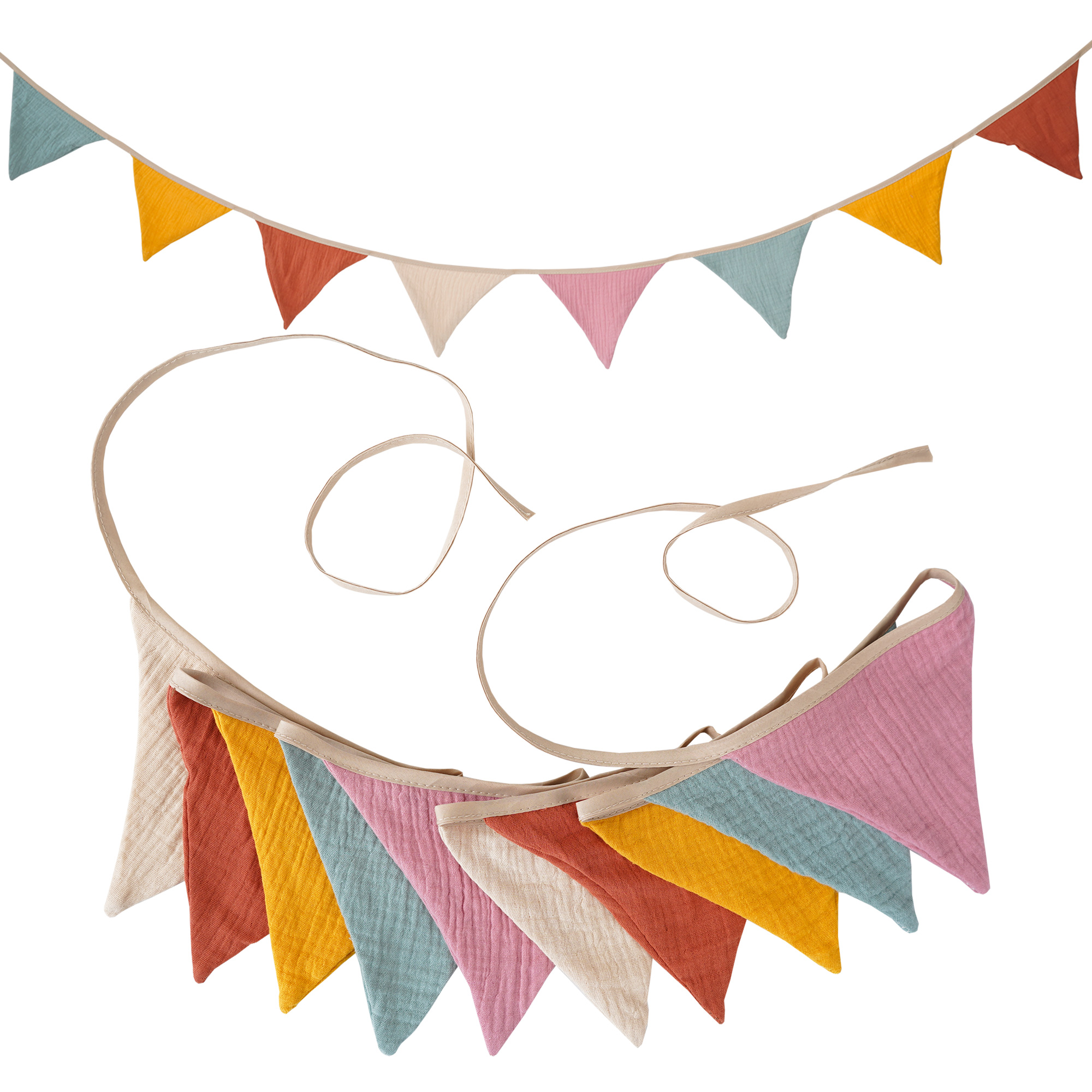 2.6M Nursery Fabric Bunting 10 - مراجعة Baby Nursery Home وسعره