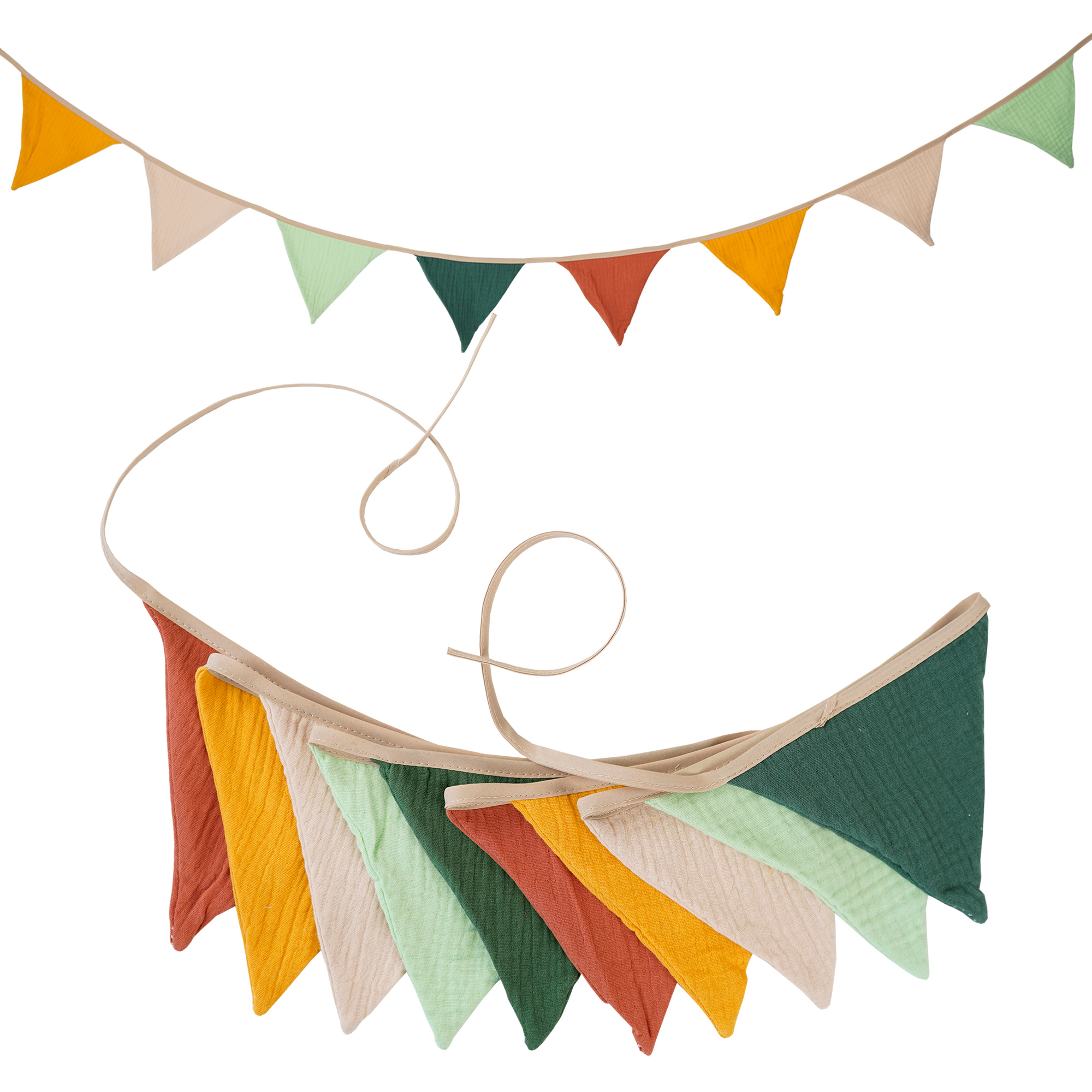 2.6M Nursery Fabric Bunting 10 - مراجعة Baby Nursery Home وسعره