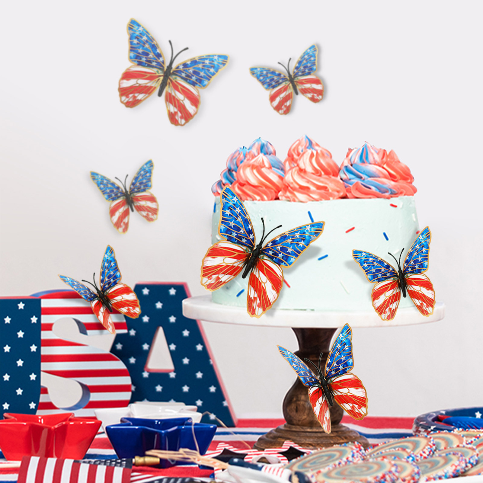 3d Butterfly Wall Stickers Ame - مراجعة Baby Nursery Home وسعره