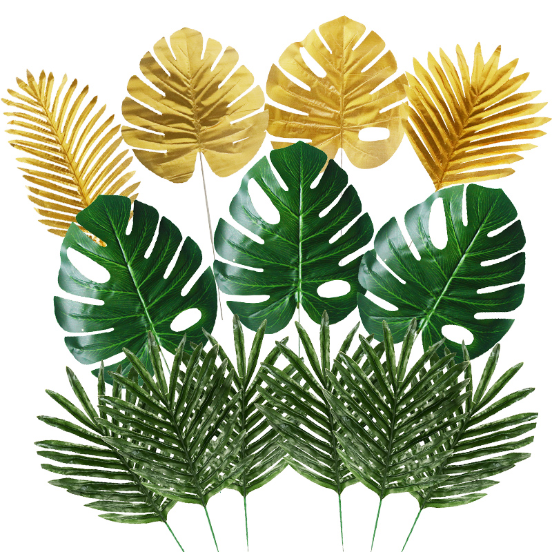 Artificial Tropical Palm Leave - مراجعة Baby Nursery Jungle Theme وسعره