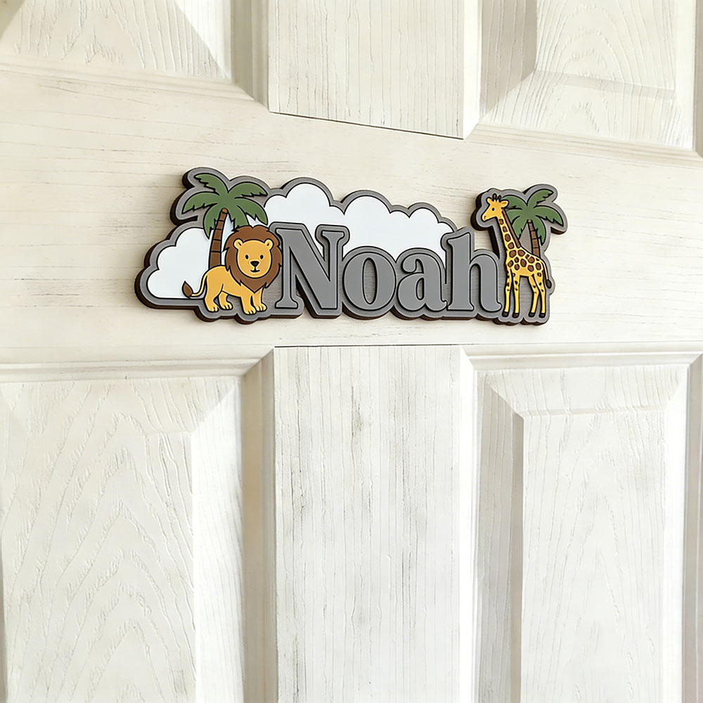 Whimsical Jungle Friends Custo - مراجعة Baby Nursery Decor Boy وسعره