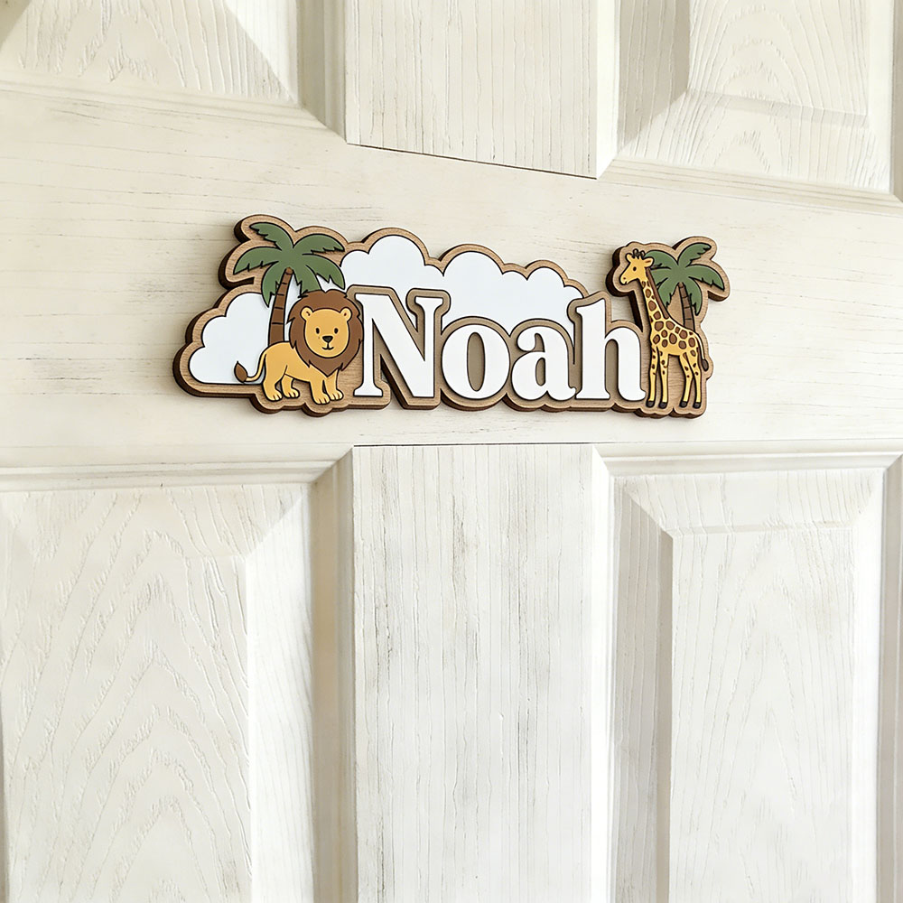 Whimsical Jungle Friends Custo - مراجعة Baby Nursery Decor Boy وسعره