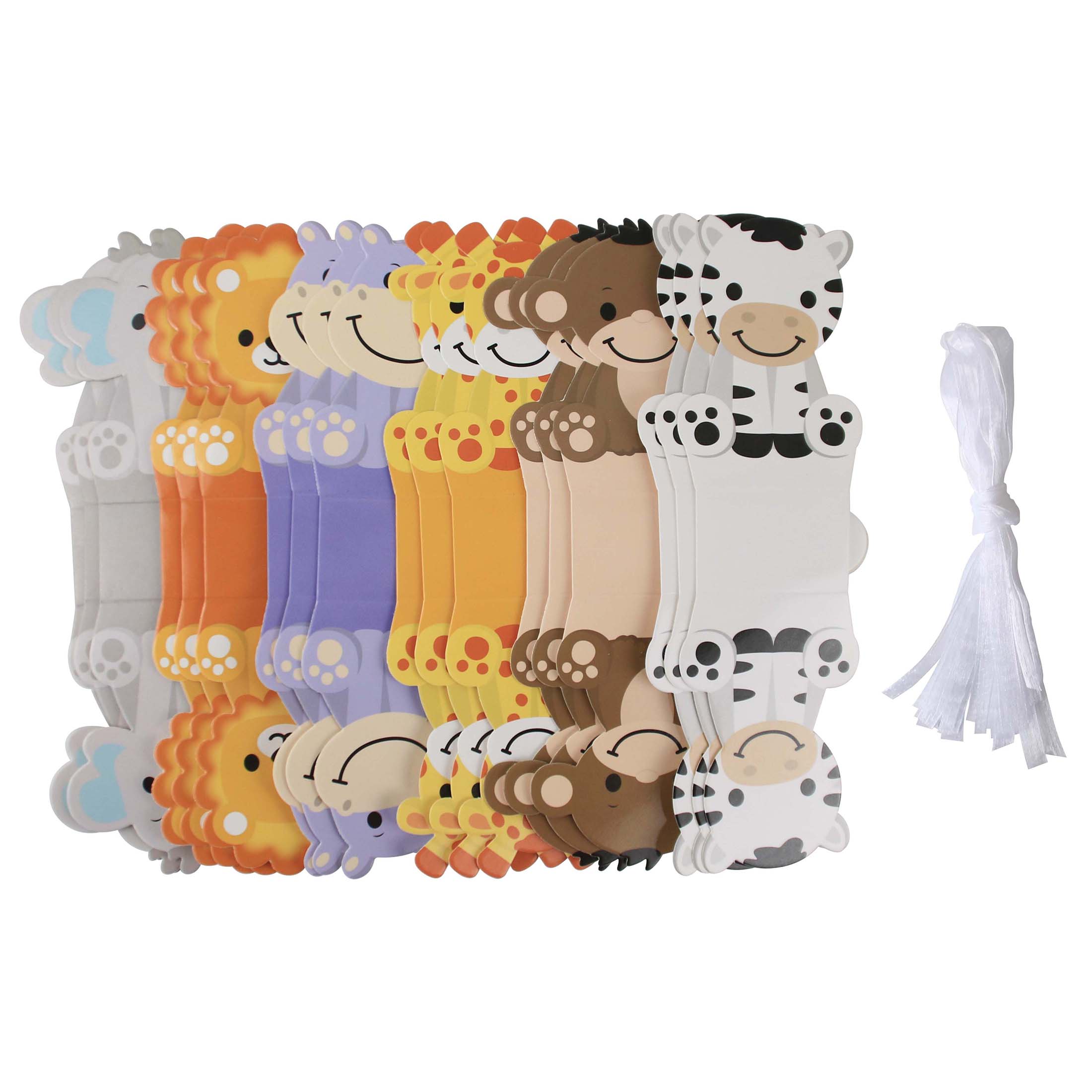12PCS Safari Animal Favor Boxe - مراجعة Baby Nursery Jungle Theme وسعره